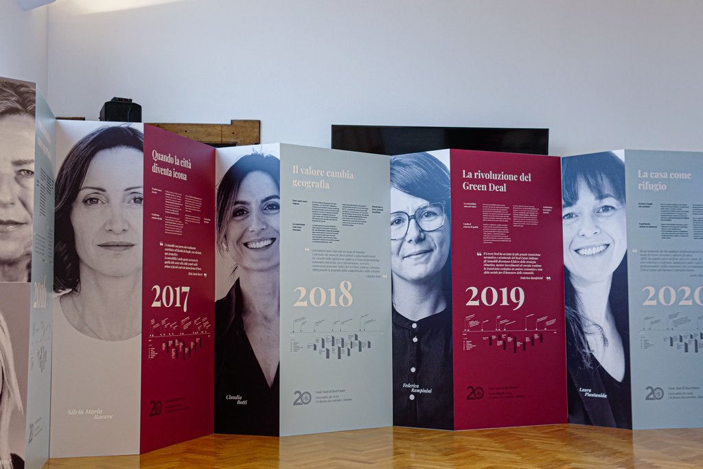 Inaugurata a Roma la mostra “20 Anni di Real Estate"